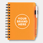 Bic Plastic Notebook (Small)-Logo